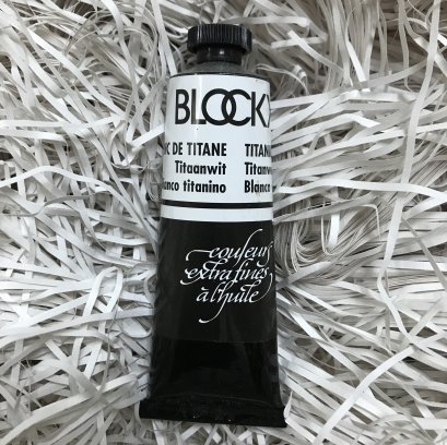 BLOCKX OIL - TITANIUM WHITE  - SERISE SW