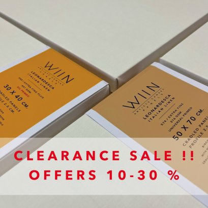 CLEARANCE - ARTISTS' CRADLED PANELS