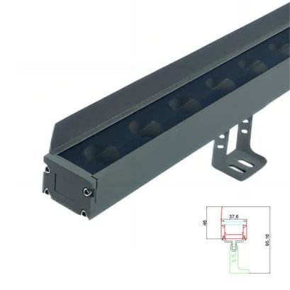 โคมไฟ Wall washer LED - KXQD011F