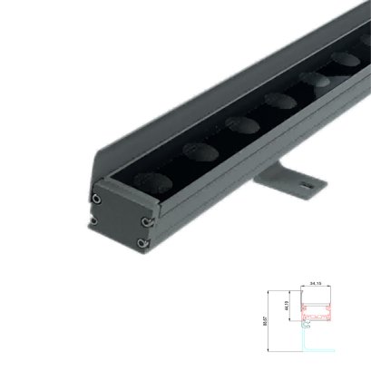 โคมไฟ Wall washer LED - KXQD013F