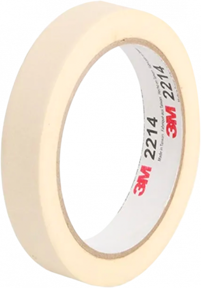 กระดาษกาวย่น 3M No.2214 18 มม x 25 เมตร