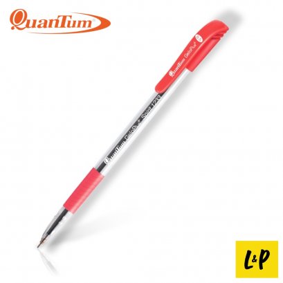 ปากกาลูกลื่น Quantum QCGB-1233 0.5 มม. สีแดง