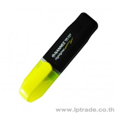 ปากกาเน้นข้อความ นานมี NM-333 สีเหลือง