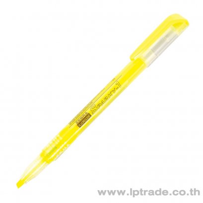 ปากกาเน้นข้อความ Zebra Sparky สีเหลือง