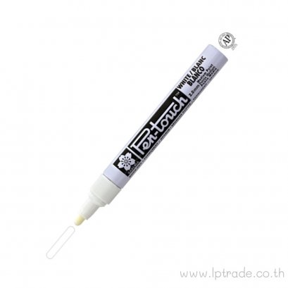 ปากกาเพ้นท์ ซากุระ XPMK-B 2มม. สีขาว