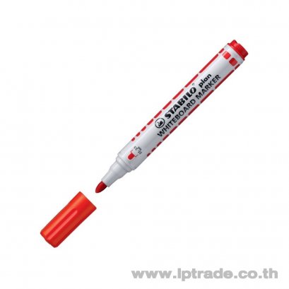 ปากกาไวท์บอร์ด สตาบิโล 641 สีแดง