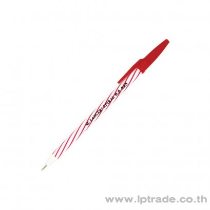 ปากกาลูกลื่น Lancer Spiral 825 0.5 มม. สีแดง