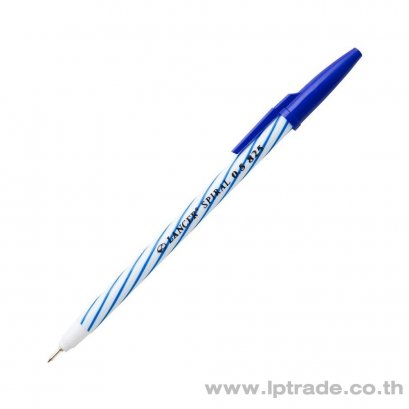 ปากกาลูกลื่น Lancer Spiral 825 0.5 มม. สีน้ำเงิน