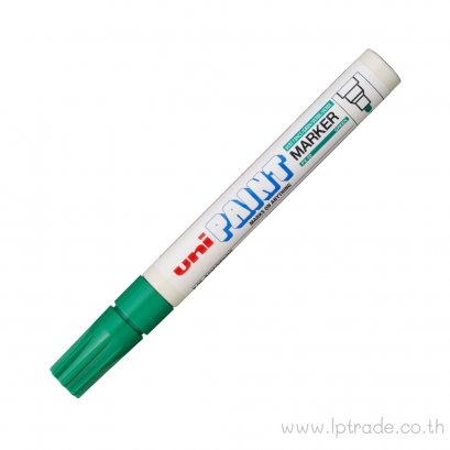 ปากกาเพ้นท์ Uni PX-20 สีเขียว