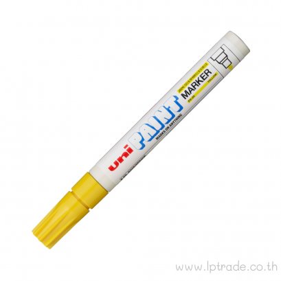 ปากกาเพ้นท์ Uni PX-20 สีเหลือง