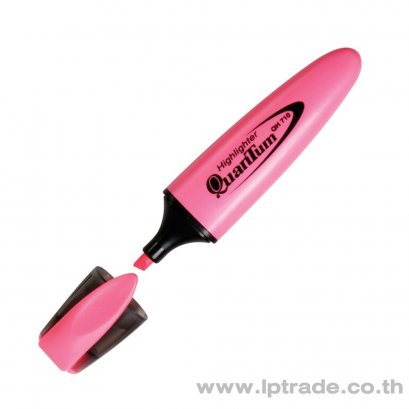ปากกาเน้นข้อความ Quantum สีชมพู