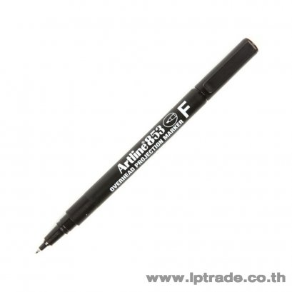 ปากกาเขียนแผ่นใส Artline EK-853 สีดำ