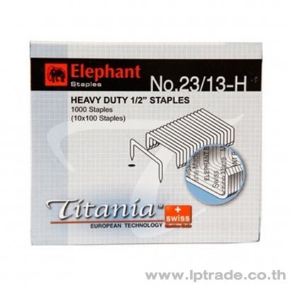 ลวดเย็บกระดาษ ตราช้าง No.23/13