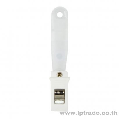 คลิปติดบัตรสายคล้อง Sanko BP สีขาว (แพ็ค 20 ชิ้น)