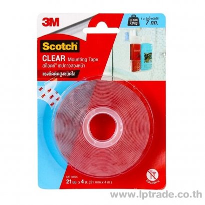 เทปโฟมใส สก๊อต 4010 21 มม. x 4 ม.
