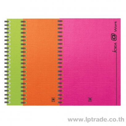 สมุดโน้ตสันลวด ตราช้าง WP-102 A5 70แกรม 150 แผ่น คละสี