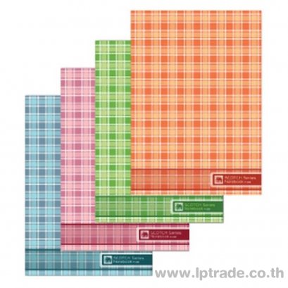 สมุดโน้ต ตราช้าง F-102 70g ลายแฟนซี คละสี