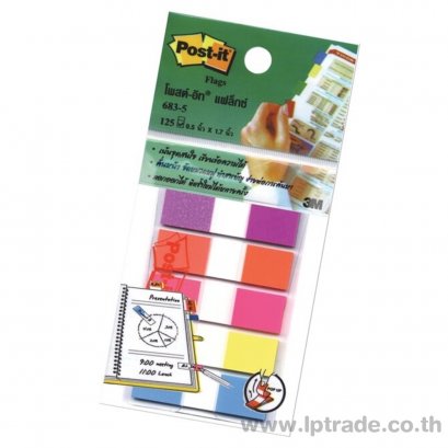 โพสต์-อิท แฟลกซ์ 683-5CFB คละสี 5 สี