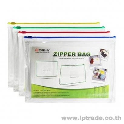 ซองซิปพลาสติก Comix A5 No.F79