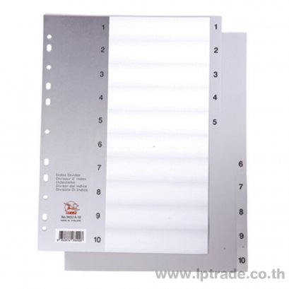 อินเด็กซ์พลาสติก ฟลามิงโก้ No.9432A-10 1-10 สีเทา