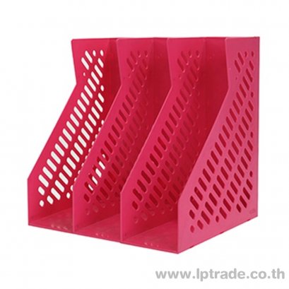 กล่องเอกสารพลาสติก ออร์ก้า 3 ช่อง BF-2001/3