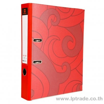 แฟ้มสันกว้าง 2 นิ้ว ตราช้าง No.125F สีแดง