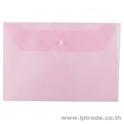 แฟ้มกระดุมเม็ดเดียว ออร์ก้า A4 สีชมพู