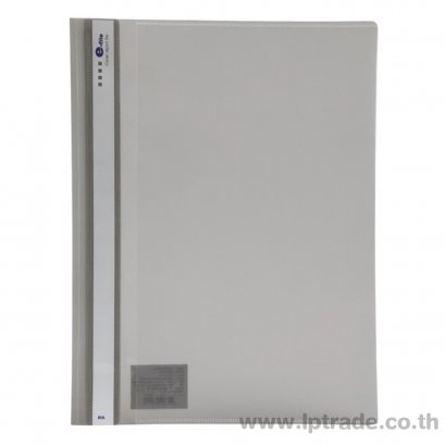 แฟ้มเจาะพลาสติก e-file 51A สีเทา