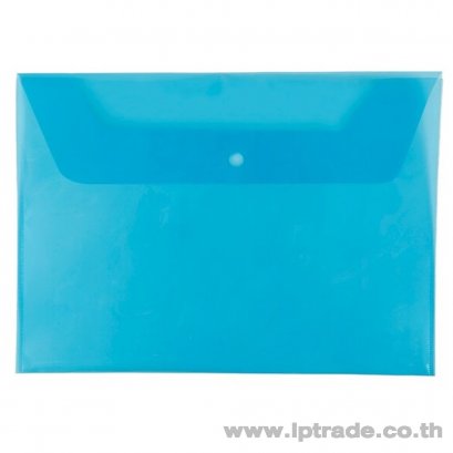 แฟ้มกระดุมเม็ดเดียว ออร์ก้า A4 สีฟ้า