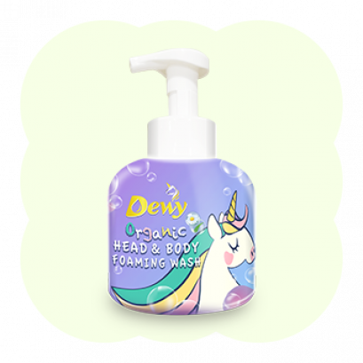 Organic Head & Body Foaming Wash