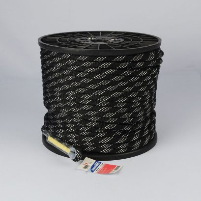 เชือกโรยตัว Static rope สีดำ-ขาว ขนาด 11mm x 100m YAMADA