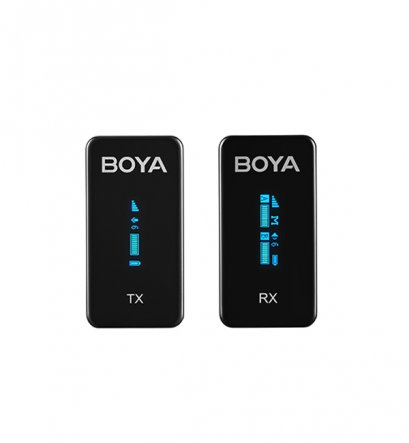 ไมค์โครโฟนไร้สาย 2.4GHz Ultra-compact Wireless Microphone Boya BYA-BY-XM6S1