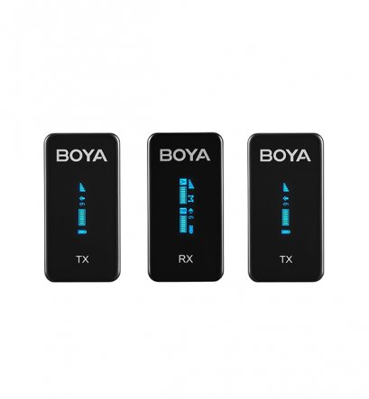 ไมค์โครโฟนไร้สาย 2.4GHz Ultra-compact Wireless Microphone Boya BYA-BY-XM6S2