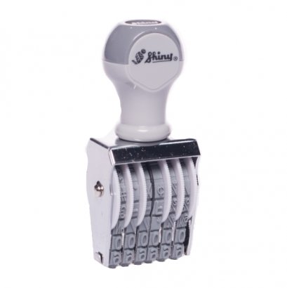 ตรายางตัวเลข N-36 Shiny (6 หลัก 5 mm)