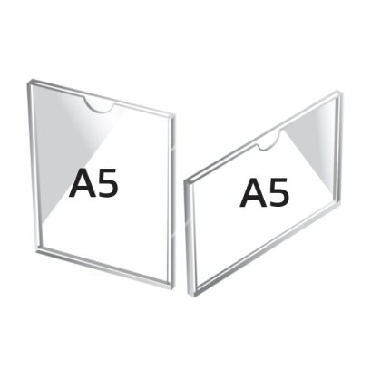 ป้ายอะคริลิคติดผนัง A5