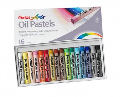 สีชอล์ค PENTEL 16 สี