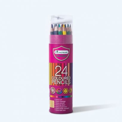 ดินสอสี MASTER ART 24 สี กระบอก