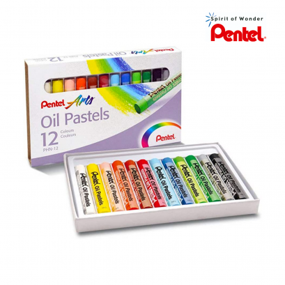 สีชอล์ค PENTEL 12 สี