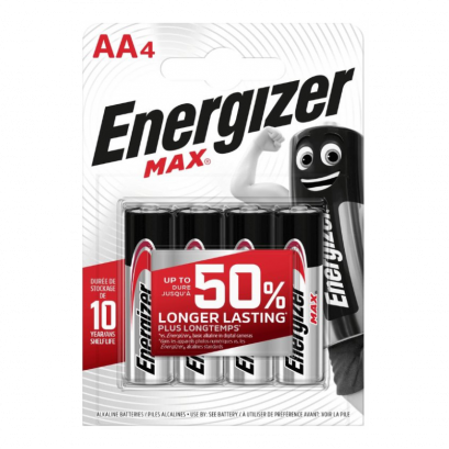 ถ่านอัลคาไลน์ AA Energizer MAX
