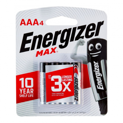 ถ่านอัลคาไลน์ AAA Energizer MAX