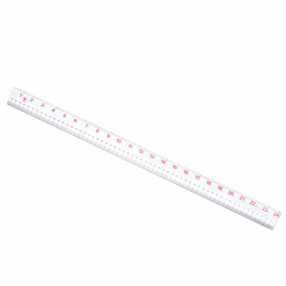 ไม้บรรทัดพลาสติก แบบหนา 24"
