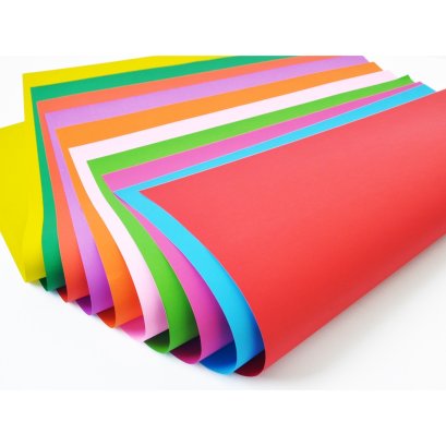 กระดาษโปสเตอร์บางสองหน้า หนา 70g ขนาด 50x75 cm.
