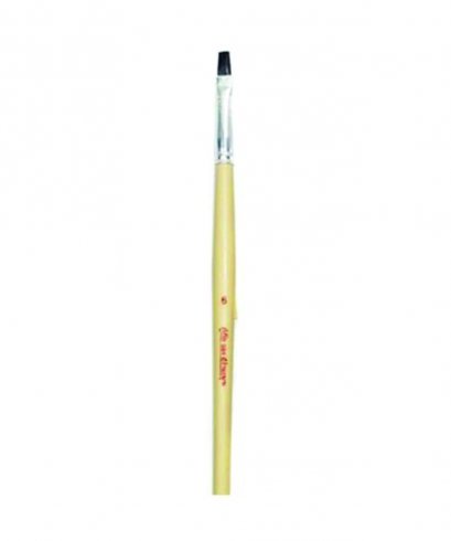 ภู่กันแบน สง่า มะยุระ เบอร์ 6