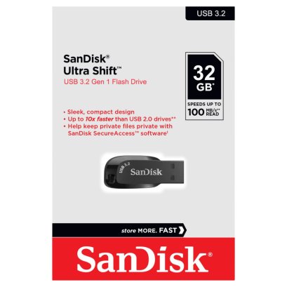 แฟลชไดร์ฟ Sandisk รุ่น Ultra Shift, Curve 32GB