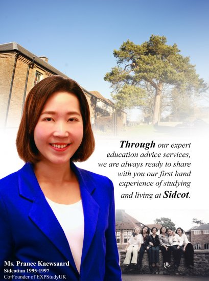 ให้คำปรึกษาสำหรับนักเรียนที่สนใจไปศึกษาต่อที่โรงเรียนประจำในประเทศอังกฤษและสหราชอาณาจักร