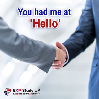 You had me at 'Hello'