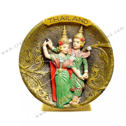 Thai Dance Show Plate