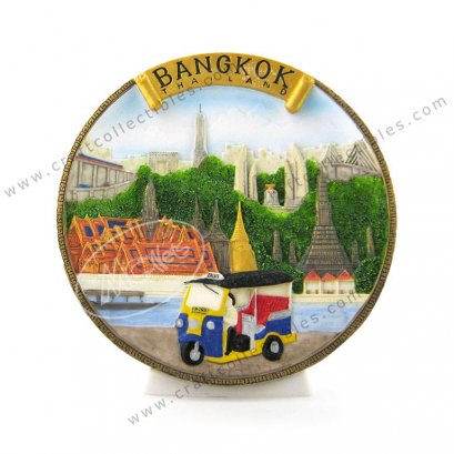 Bangkok (Gold Banner) Show Plate