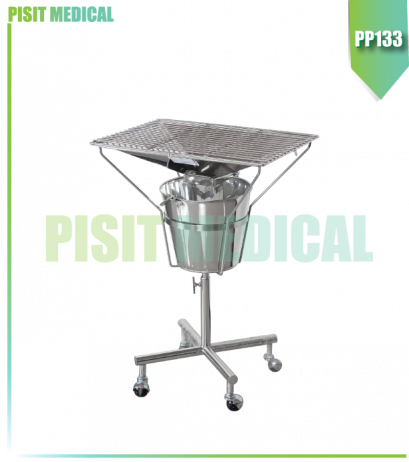 ที่ล้างแผล (สแตนเลส) มีล้อเลื่อน รุ่น PP133