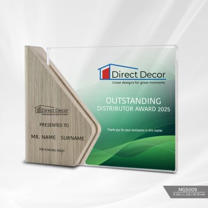 MG5009 Wood Plaque